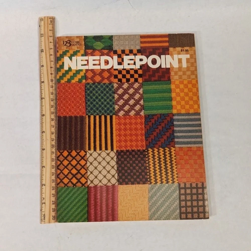 Vintage 1978 Needlepoint Book Dixie Dean Trainer 123 Home Guides Craft Projects